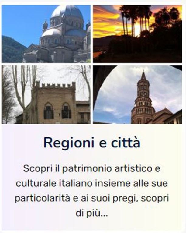 Progetto Regioni, città e comuni